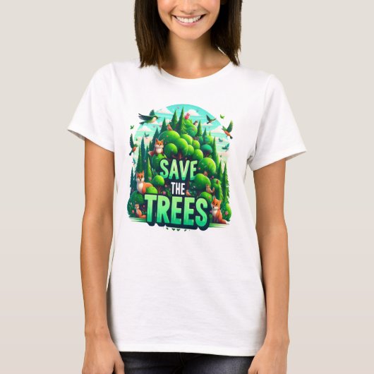 T-shirt Gardiens de la forêt (Devant)