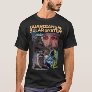 T-shirt Gardiens Du Système Solaire Parodie Frapper T-S