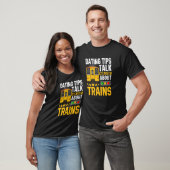 T-shirt Gare Graphic Dit Avec Le Train 10 (Unisexe)