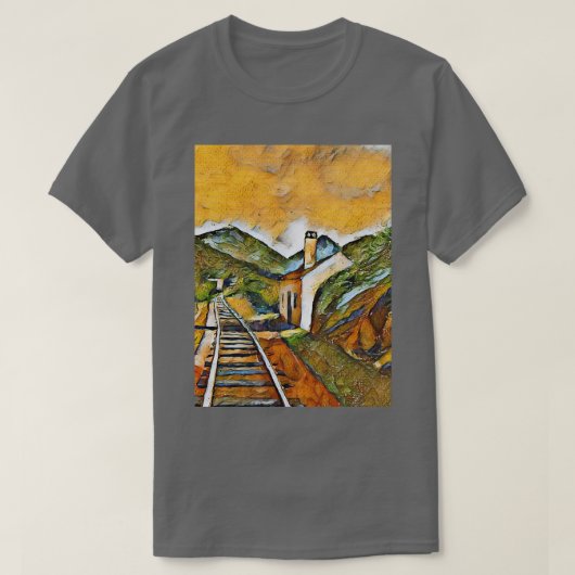T-shirt Gare Vue 1 (Design devant)