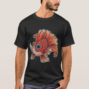 T-shirt Gareth le Poisson rouge (Enfants et Grands Princes