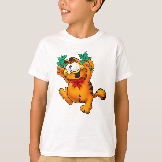 T-shirt Garfield's Holiday Spirit (Devant)