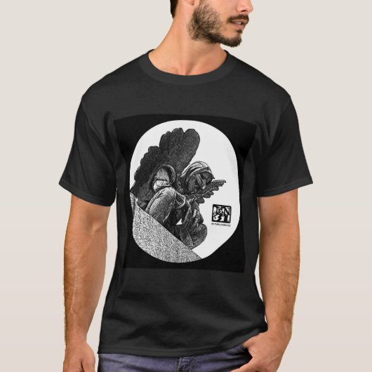 T-shirt Gargoyle de TEN31 (Devant)