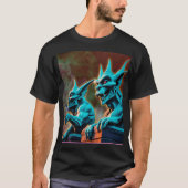 T-shirt Gargoyles avec Pigeon Friend (Devant)