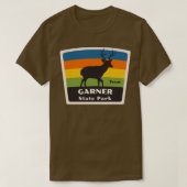 T-shirt Garner State Park Texas Roaming Deer (Design devant)