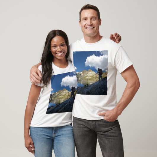 T-shirt Garnet Lake et Banner Peak 2 - sentier John Muir (Unisexe)