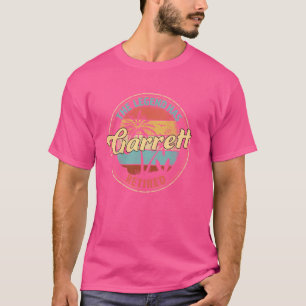 T-shirt Garrett Legend A Retraité Personnalisé La Retraite