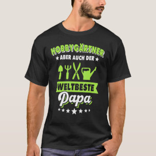 T-shirt Garten Papa Allotissement Gardener Dit Jardiner A