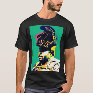 T-shirt Garvey Pan African Pop Art Marcus Black History St