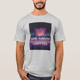 T-shirt Gas Daddy Recherché - Funny 80s Futuristic Retrow