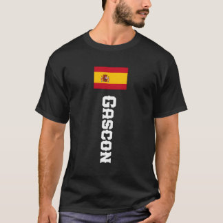 T-shirt Gascon Nom Espagne pour