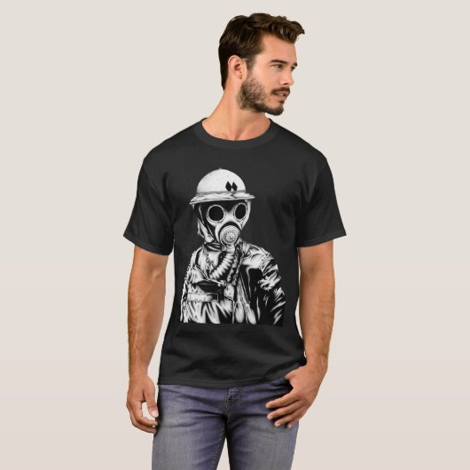 T-shirt Gasmask (Devant entier)