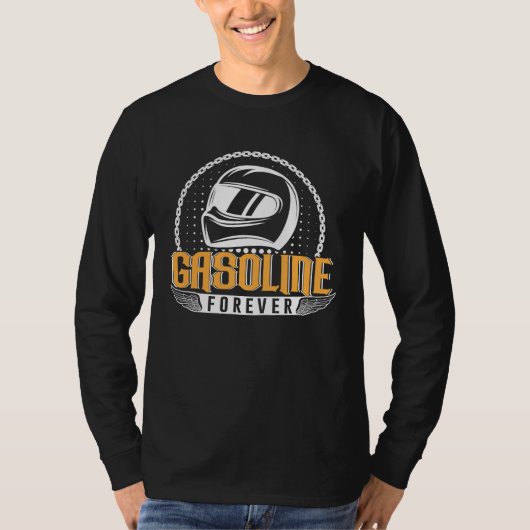 T-shirt Gasoline Forever  Gas Cars  2 (Devant)