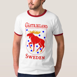 T-shirt Gästrikland, Suède (Sverige)