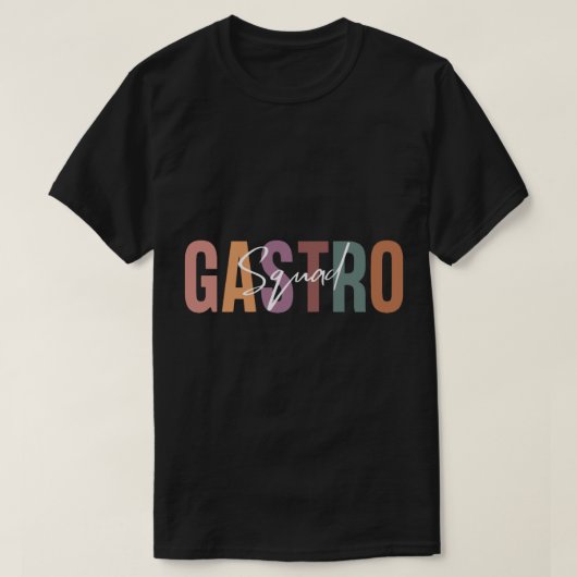 T-shirt Gastro Squad, Gastro-entérologie Cadeau (2) (Design devant)