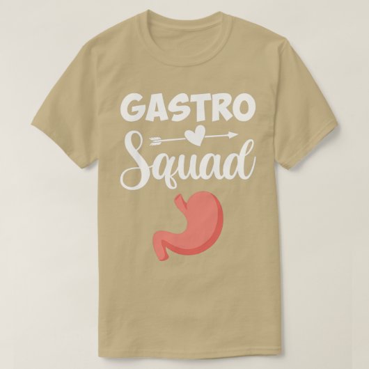 T-shirt Gastro Squad gastroentérologue 3 (Design devant)