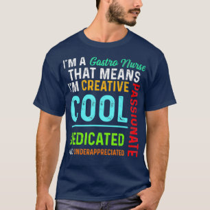 T-shirt Gastroentérologie Gastro Infirmière Cool GI Infi
