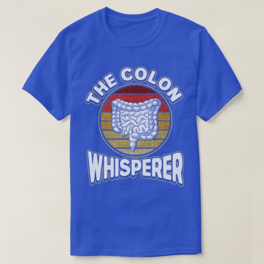 T-shirt Gastroentérologiste Le Proctologiste Colon Whisper (Design devant)