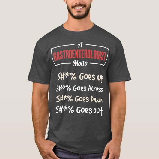 T-shirt Gastroentérologue Down Gastroenterology MD (Devant)