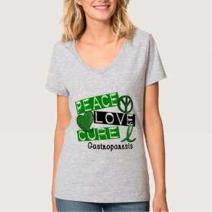 T-shirt Gastroparésie de traitement d'amour de paix