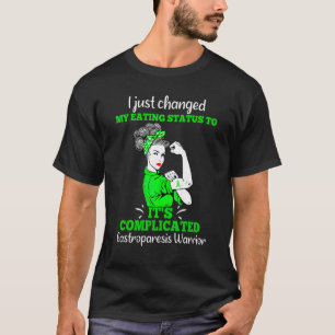T-shirt Gastroparesis Survivor Changé Maladie gastrique Gu