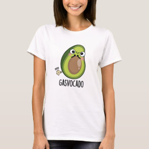 T-shirt Gasvocado Drôle Farting Avocado Pun