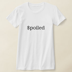 T-shirt gâté