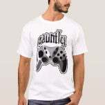 T-shirt gâteau<br><div class="desc">pagaie de jeu vidéo</div>