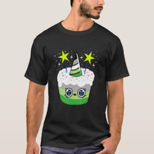 T-shirt Gâteau aromatique Fierté aromantique