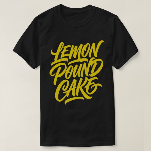 T-shirt Gâteau au citron (Design devant)
