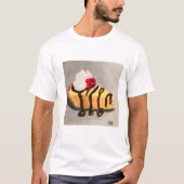 T-shirt Gâteau au fromage aux framboises (Devant)