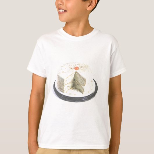 T-shirt Gâteau blanc (Devant)