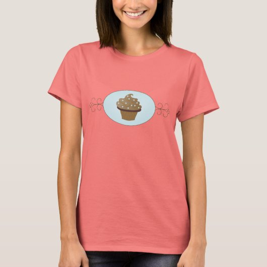 T-shirt Gâteau Bleu Fancy (Devant)