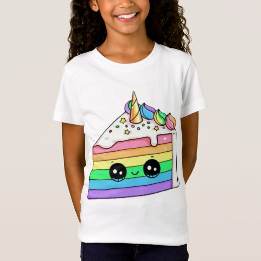 T-Shirt Gâteau d'anniversaire (Devant)