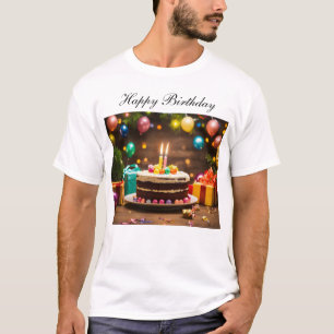 T-shirt Gâteau d'anniversaire