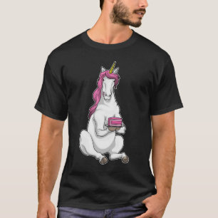 T-shirt Gâteau d'anniversaire de la licorne