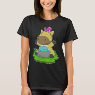 T-shirt Gâteau d'anniversaire Giraffe