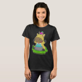 T-shirt Gâteau d'anniversaire Giraffe (Devant entier)