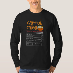 T-shirt Gâteau de carottes Recette Cupcakes Gluten Pie Veg