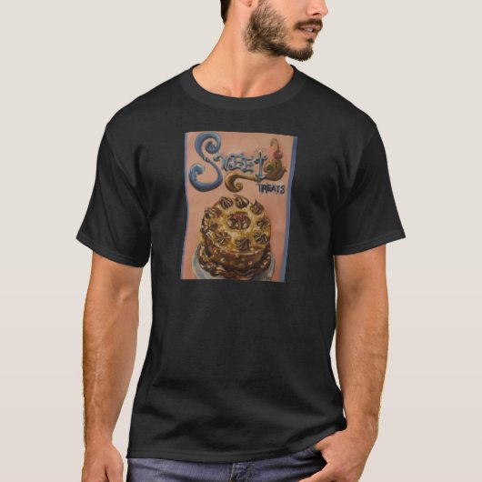 T-shirt Gâteau de chocolat allemand (Devant)