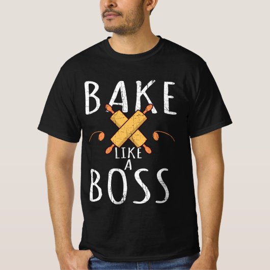 T-shirt Gâteau De Gâteau Comme Un Pâte (Devant)
