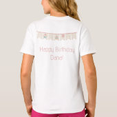 T-shirt Gâteau Mignon et Cupcakes (Dos)