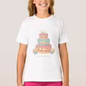 T-shirt Gâteau Mignon et Cupcakes (Devant)