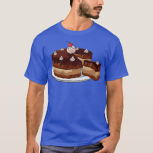 T-shirt Gâteaux de gâteau au chocolat