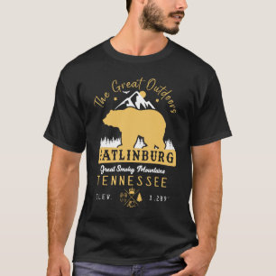 T-shirt Gatlinburg Tennessee Ours Smoky Mountains