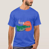 T-shirt Gator Chomp par Deb Jeffrey (Devant)