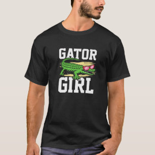 T-shirt Gator Girl for Men Crocodile femmes