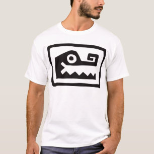 T-shirt Gator, hiéroglyphe mexicain(Maya)