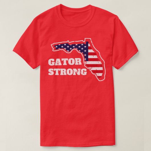 T-shirt Gator Strong Florida State Gator (Design devant)