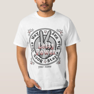 T-shirt gauche à gauche